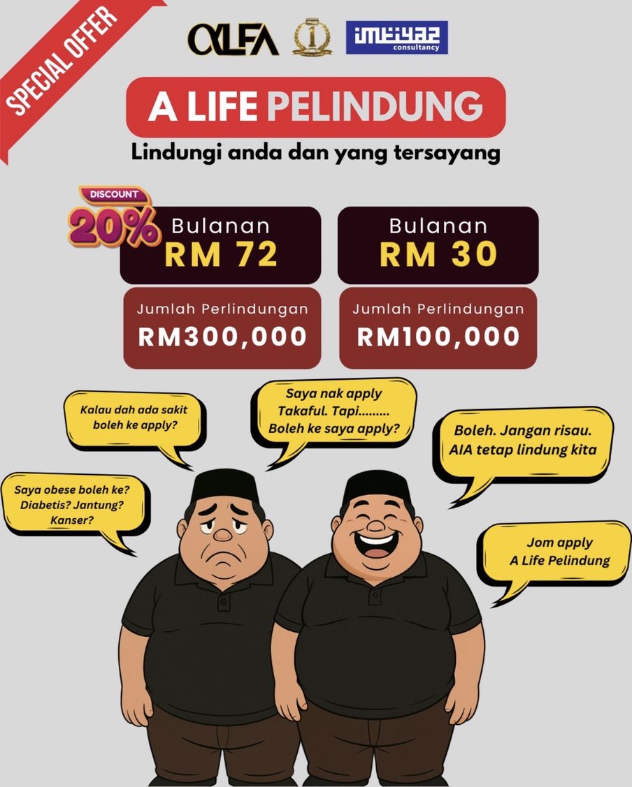 Infografik Pelindung Kemalangan AIA