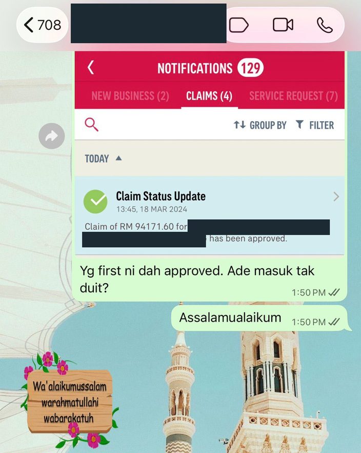 Bukti Tuntutan RM94,171.60 Diluluskan