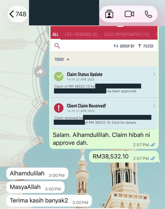 Bukti Kelulusan Tuntutan Hibah RM38,532.10